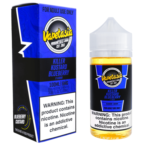 Killer Kustard Blueberry - Vapetasia - E-LIQUIDS - UAE - KSA - Abu Dhabi - Dubai - RAK 1