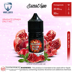 GRANATE SMASH SALT NIC - SAMS VAPE ABUDHABI DUBAIKSA\