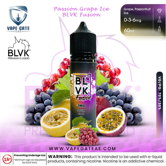 Passion Grape Ice - BLVK Fusion Abudhabi Dubai KSA