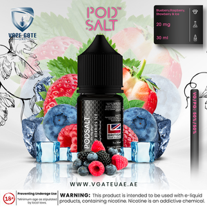 Pod Salt - Mixed Berries Ice Saltnic Abudhabi Dubai KSA