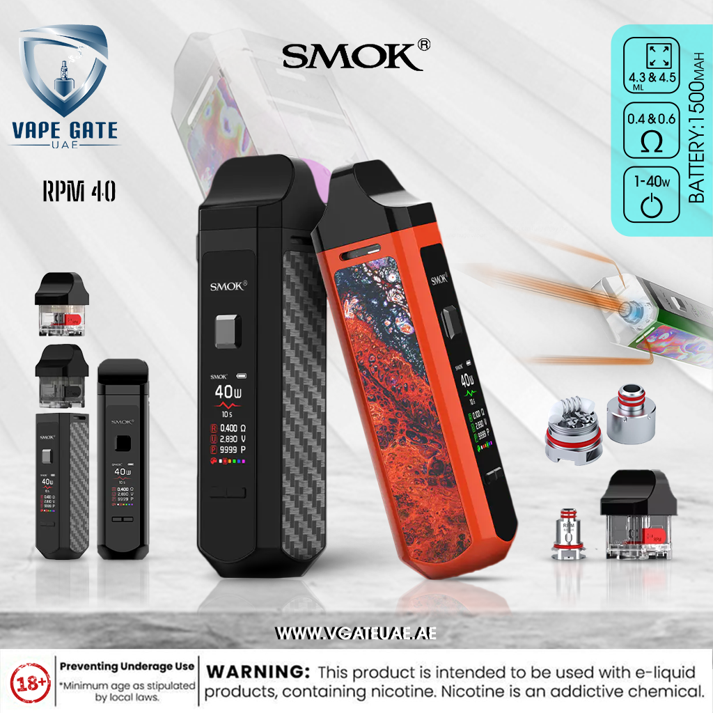 elfbar nachfüll pod läuft aus SMOK RPM 40 Replacement Pods - Vape Pods main image 0