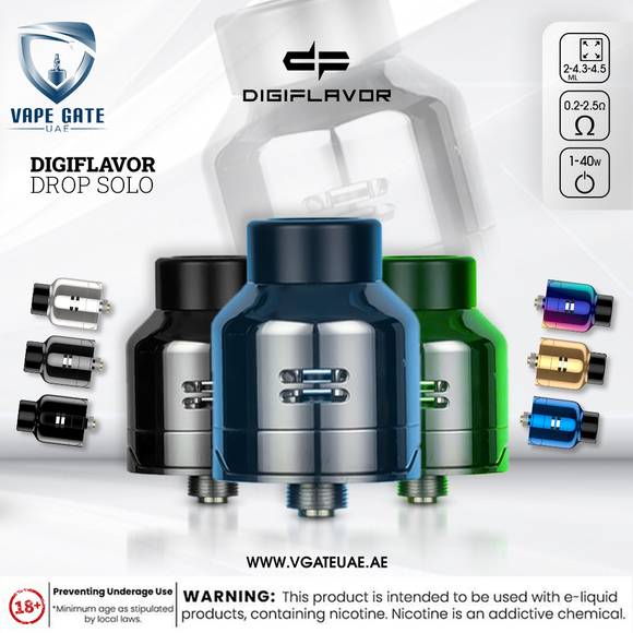 Digiflavor - Drop Solo RDA V1.5 Abudhabi Dubai KSA