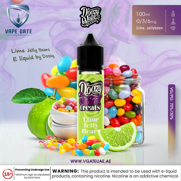 Lime Jelly Beans - E liquid by Doozy Abudhabi KSA Dubai