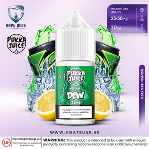 DEW - BY PUKKA JUICE 30ml SALTNIC Abudhabi KSA OMAN