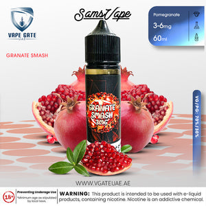 GRANATE SMASH E Liquid by Sam Vapes ABUDHABI DUBAI KSA