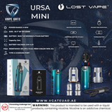 LOST VAPE URSA MINI POD SYSTEM KIT 1200MAH Abudhabi Dubai Ruwais KSA