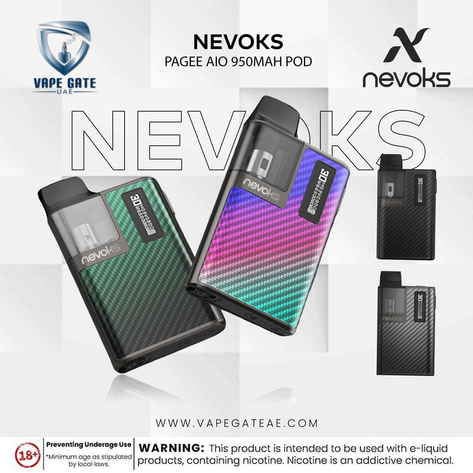 NEVOKS - PAGEE AIO 800MAH POD ABU DHABI | Vape Gate UAE NEVOKS - PAGEE AIO 800MAH POD ABU DHABI | Vape Gate UAE