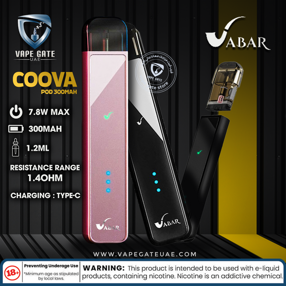 Vabar COOVA Pod Kit 300mAh Vabar COOVA Pod Kit 300mAh