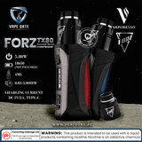 Vaporesso FORZ TX80 VW Kit With FORZ RDA Abudhabi Dubai Oman Jordan