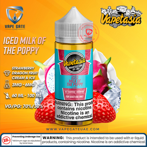 Iced Milk of the Poppy E liquid by Vapetasia Abudhabi KSA Oman Jordan