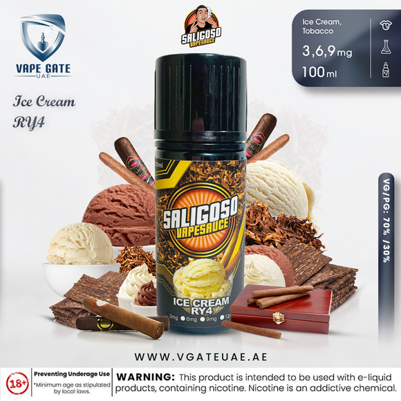 Ice Cream RY4 - Saligoso Vapesauce Ice Cream RY4 - Saligoso Vapesauce