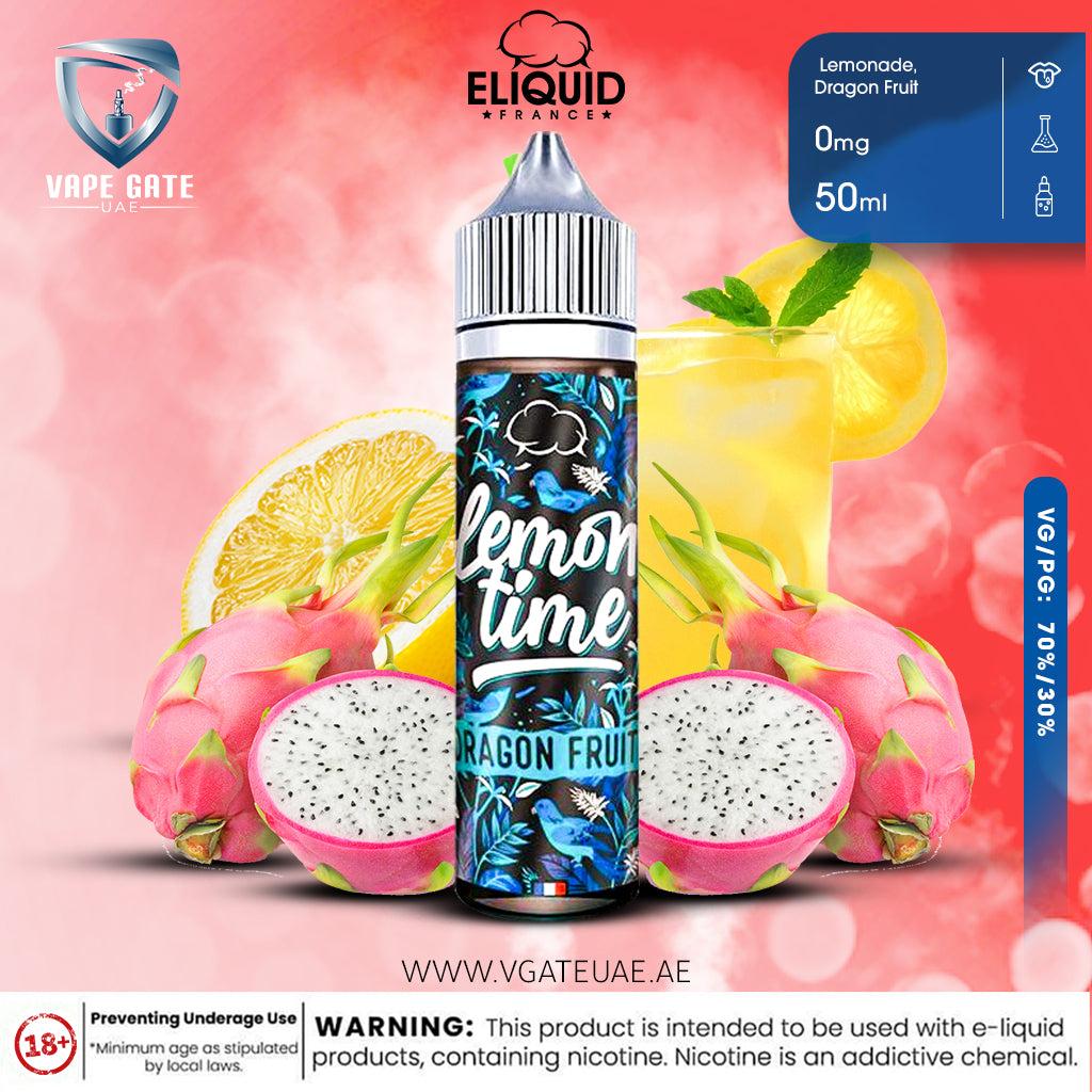 LEMON TIME DRAGON FRUIT - ELIQUID FRANCE | ✓ Dubai Same Day Delivery
