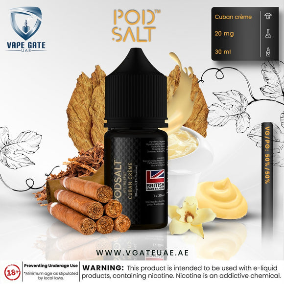 https://www.myvapery.net/media/catalog/product/p/s/ps_new_flavour-cuban_creme.jpg?optimize=medium&bg-color=255,255,255&fit=bounds&height=700&width=700&canvas=700:700 Abudhabi Dubai KSAPod Salt - Cuban Creme Saltnic Abudhabi KSA Dubai