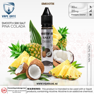 Smooth 500 Salt - Pina Colada 30ml Abudhabi Dubai KSA