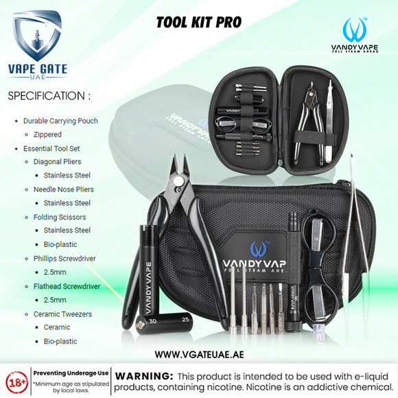 VANDY VAPE - TOOL KIT PRO Abudhabi Dubai UAE KSA