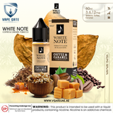 WHITE NOTE - Coffee & Caramel Tobacco 60ML Abudhabi KSA Oman