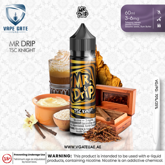 MR DRIP - TSC KNIGHT (60ML) Abudhabi Dubai KSA