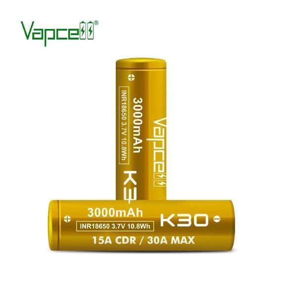 vapcell K30 18650 abudhabi dubai KSA