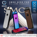 SMOK - ACRO Pod System Kit 25W 1000mAh Abudhabi Dubai KSA