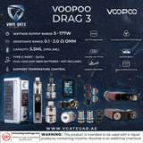 VOOPOO DRAG 3 177W STARTER KIT abudhabi dubai KSA UAE Oman Muscat