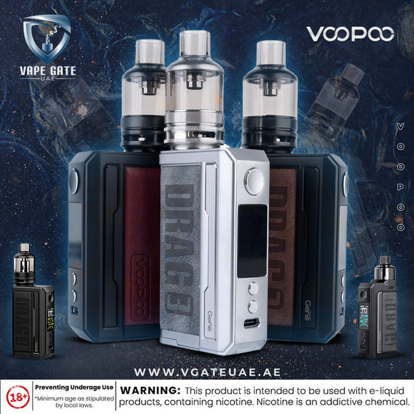 VOOPOO DRAG 3 177W STARTER KIT | Abu Dhabi & Dubai UAE VOOPOO DRAG 3 177W STARTER KIT | Abu Dhabi & Dubai UAE