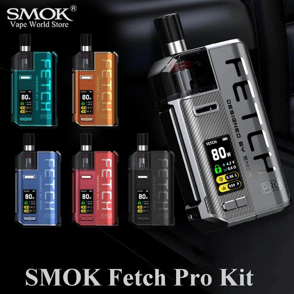 Starter Kits Smok Fetch PRO 80W Pod Mod Kit - Vapor Authority Size: Small  Australia