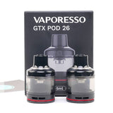 Vaporesso GTX 26 Cartridge 2PCS/Pack Abudhabi DUbai Al Ain KSA