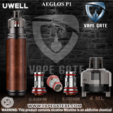 UWELL AEGLOS P1 80W POD MOD KIT Abudhabi Dubai KSA UK