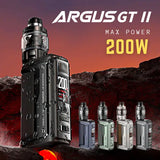 VOOPOO ARGUS GT2 200W 2.0 CHIP 6.5ML MAAT TANK ABU DHABI DUBAI AL AIN RUWAIS KSA