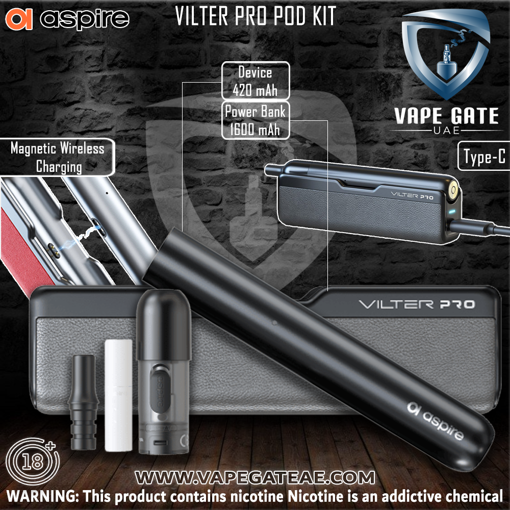 geekvape aegis solo 3 istruzioni VILTER PRO Pod Mod con PowerBank Aspire main image 0