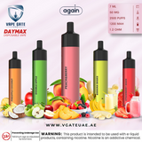 Again – Daymax Disposables (2500puffs) Abudhabi Dubai UAE KSA