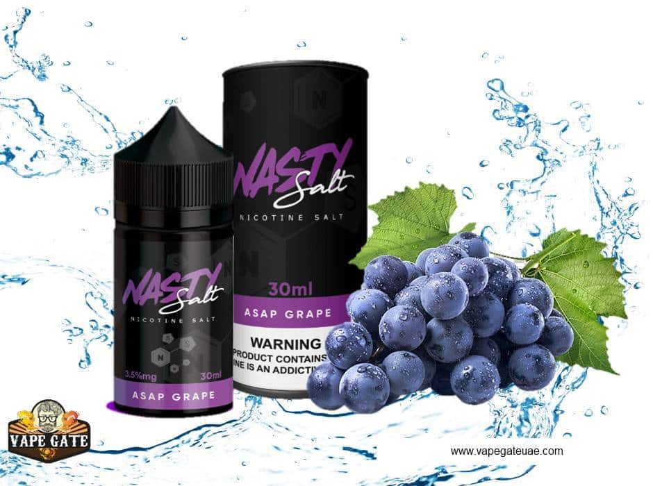 Asap Grape - Nasty 30ml,  FREE Delivery Across UAE 250+AED| Discounted  Prices.