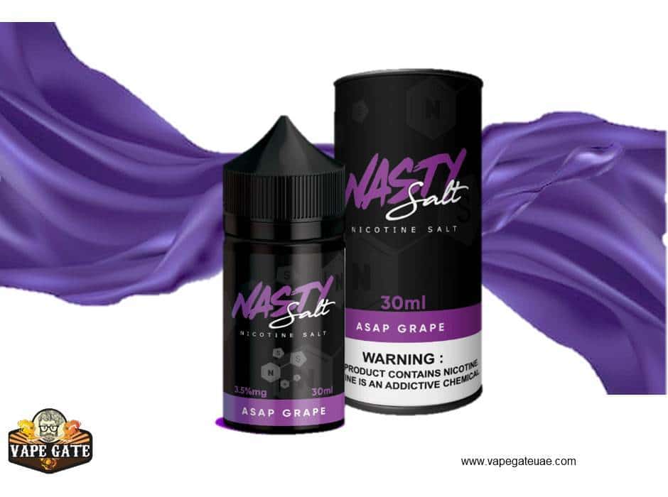Asap Grape - Nasty 30ml,  FREE Delivery Across UAE 250+AED| Discounted  Prices.