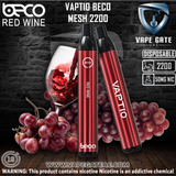 VAPTIO BECO MESH - DISPOSABLE VAPE DEVICE (2200 PUFFS) Abudhabi Dubai KSA