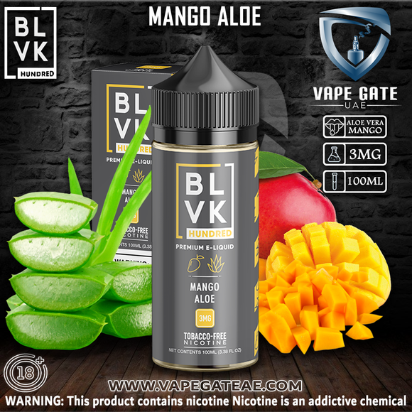 Mango Aloe - BLVK Hundred Eliquid Abudhabi Dubai Fujairah Ruwais Al Ain KSA