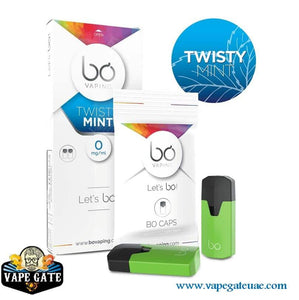 BO Caps Pods Twisty Mint by BO Vaping ABu Dhabi Dubai UAE, Dubai Expo 2020