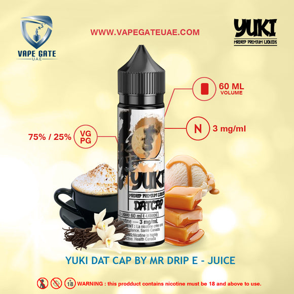 YUKI - DATCAP E-JUICE 60ML - E-LIQUIDS - UAE - KSA - Abu Dhabi - Dubai - RAK 1