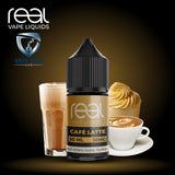 CAFE LATTE - REAL VAPE SALTNIC 30ml ABU DHABI DUBAI KSA AL AIN