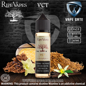 VCT (Vanilla-Custard-Tobacco) - Ripe Vape 60ml | Dubai Same Day Delivery | Abu Dhabi FREE DELIVERY in Abu Dhabi, Dubai and all UAE - terms apply VCT (Vanilla-Custard-Tobacco) - Ripe Vape 60ml | Dubai Same Day Delivery | Abu Dhabi FREE DELIVERY in Abu Dhabi, Dubai and all UAE - terms apply