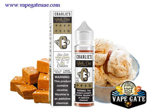 Sea Salt Savory Caramel and Ice Cream 60ml E juice by Charlie's Chalk Sea Salt Savory Caramel and Ice Cream 60ml E juice by Charlie's Chalk