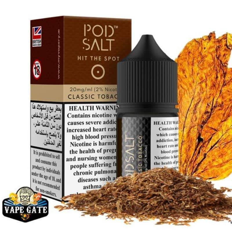 Pod Salt Classic Tobacco 20mg SaltNic UAE