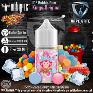 Bubble Gum Kings Original Ice 30ml Saltnic by Dr. Vapes Abu Dhabi Dubai UAE