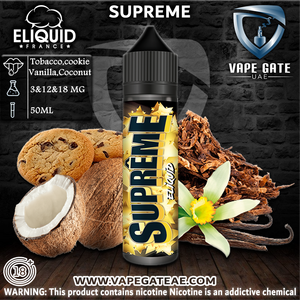 SUPREME - ELIQUID FRANCE 60ML ABUDHABI DUBAI KSA