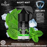 ELEMENT PURE - MIGHT MINT SALTNIC 30ML ABU DHABI DUBAI KSA