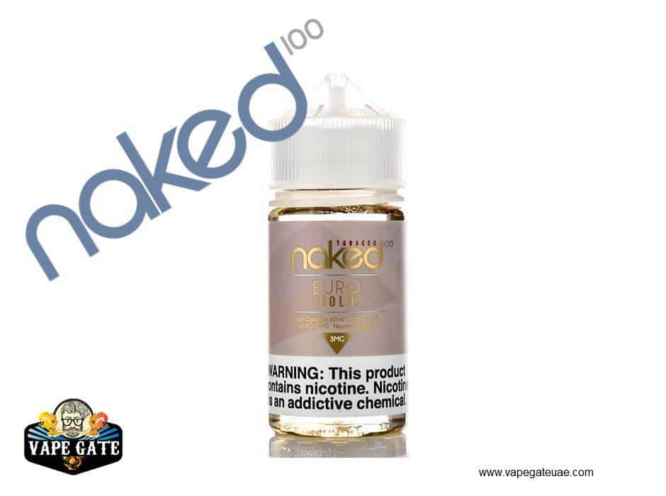 naked euro gold vape juice Euro Gold By Naked 100 E-Liquid (60ml)