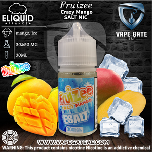 CRAZY MANGO - ELIQUID FRANCE 30ml SALT ABUDHABI DUBAI KSA