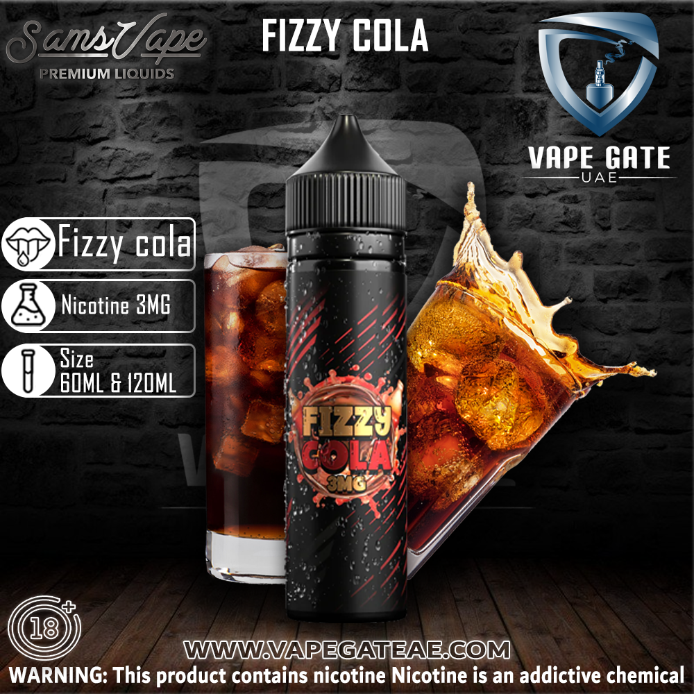 Fizzy Cola E Liquid by Sam Vapes | Dubai & Abu Dhabi UAE
