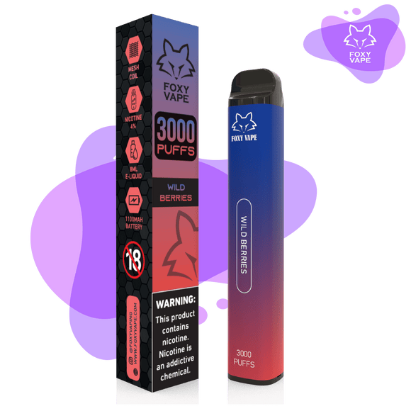 Foxy Vape Disposable Vape (3,000 Puffs) Best Vape in Dubai 2025
