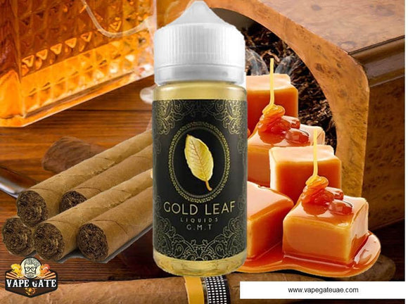 G.M.T - Gold Leaf - E-LIQUIDS - UAE - KSA - Abu Dhabi - Dubai - RAK 1