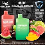 Geek Bar B5000 Rechargeable Disposable ABU DHABI DUBAI RUWAIS AL AIN SHARJAH FUJAIRAH